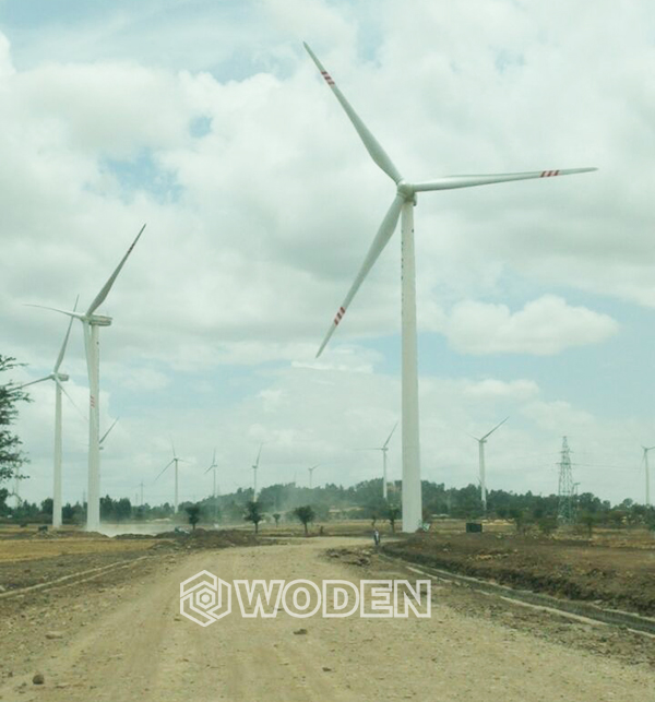 沃顿机械技术人员在非洲现场售后情景